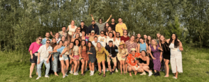Groepsfoto van de tweedaagse van het Skyscrapers traineeship 2024