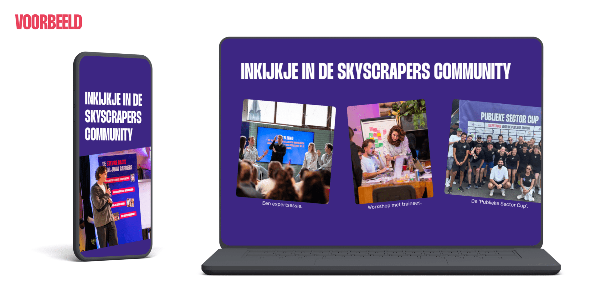 Skyscrapers Traineeship Brochure voorbeeld